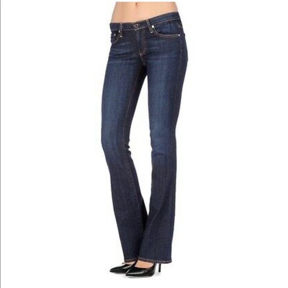 AG Adriano Goldschmied Jessie Curvy Bootcut Jeans Size 27